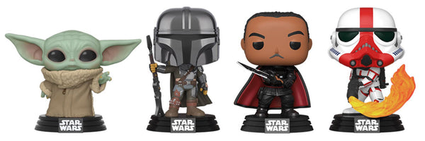 Star Wars: The Mandalorian - US Exclusive Pop! Vinyl 4-pack [RS]