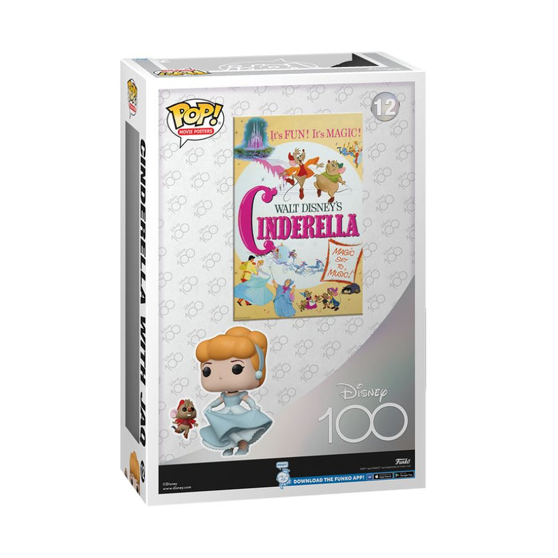 Disney 100th - Cinderella with Jaq Pop! Poster