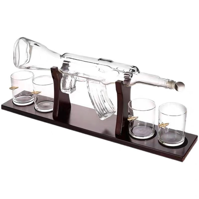 AK-47 Whiskey Decanter Set