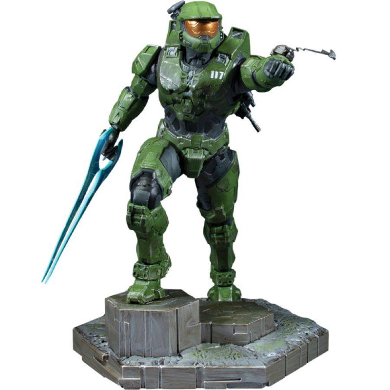 Halo Infinite - Master Chief with Grappleshot PVC Statue