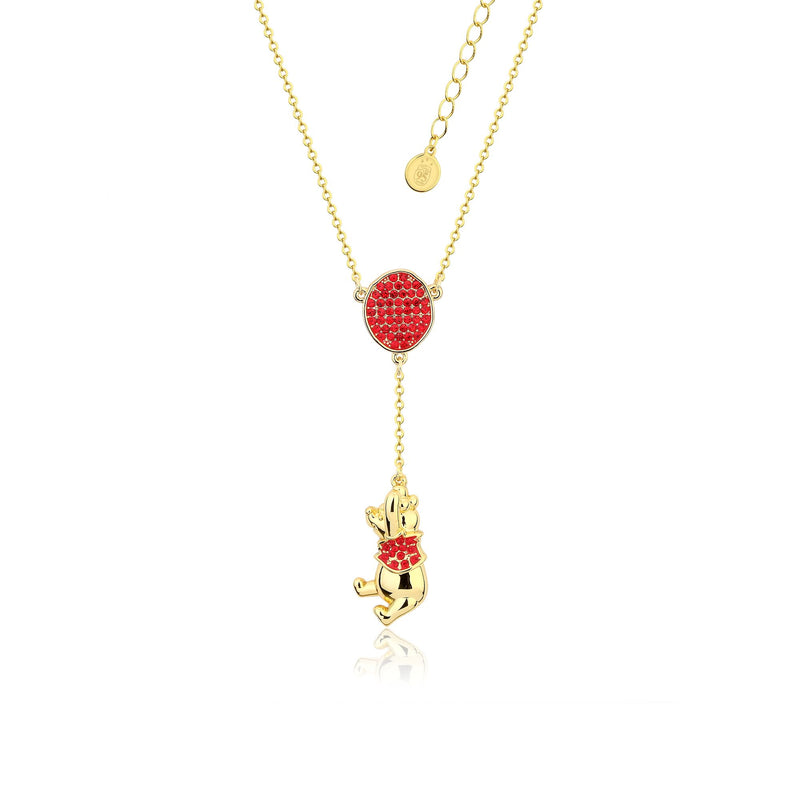 Disney - Winnie The Pooh Balloon Necklace (Gold)