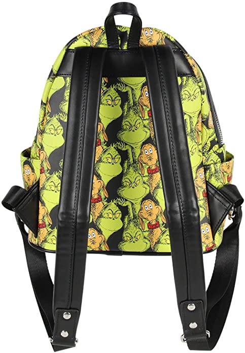 Dr Seuss - The Grinch & Max All-Over Print Mini Backpack