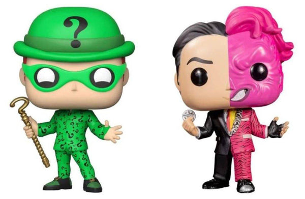 Batman Forever - Two-Face & Riddler Glow Pop! 2-pack [RS]