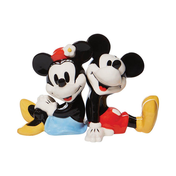 Salt & Pepper Shaker Set: Mickey & Minnie Mouse