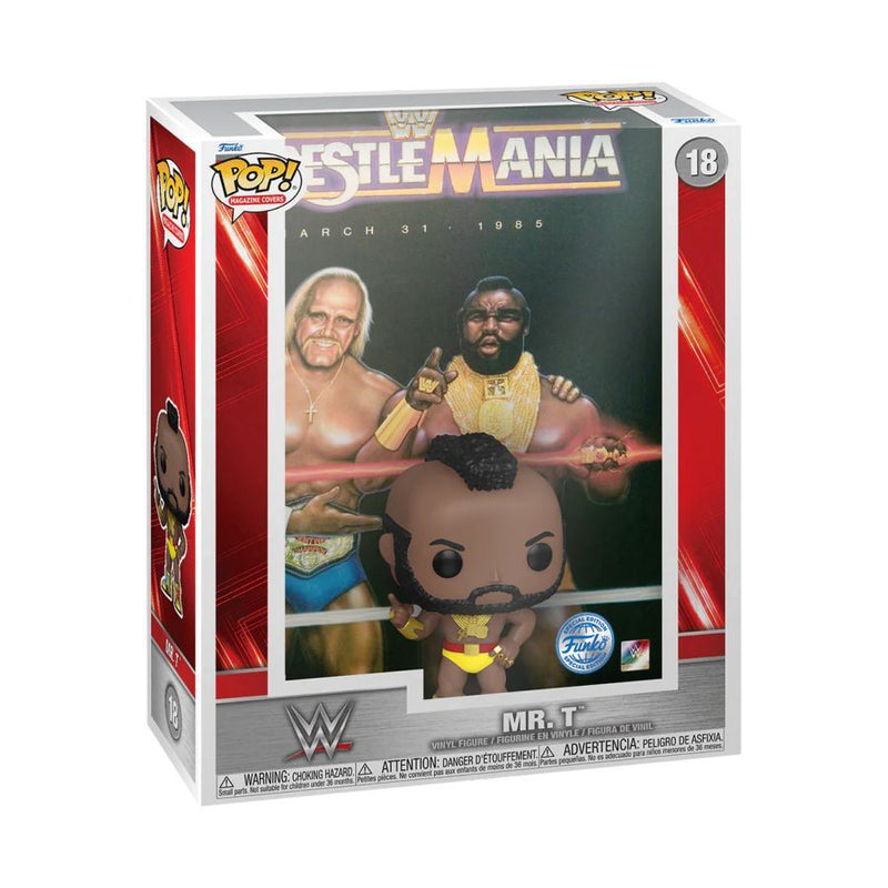 WWE - Mr. T Wrestlemania Pop! Magazine Cover