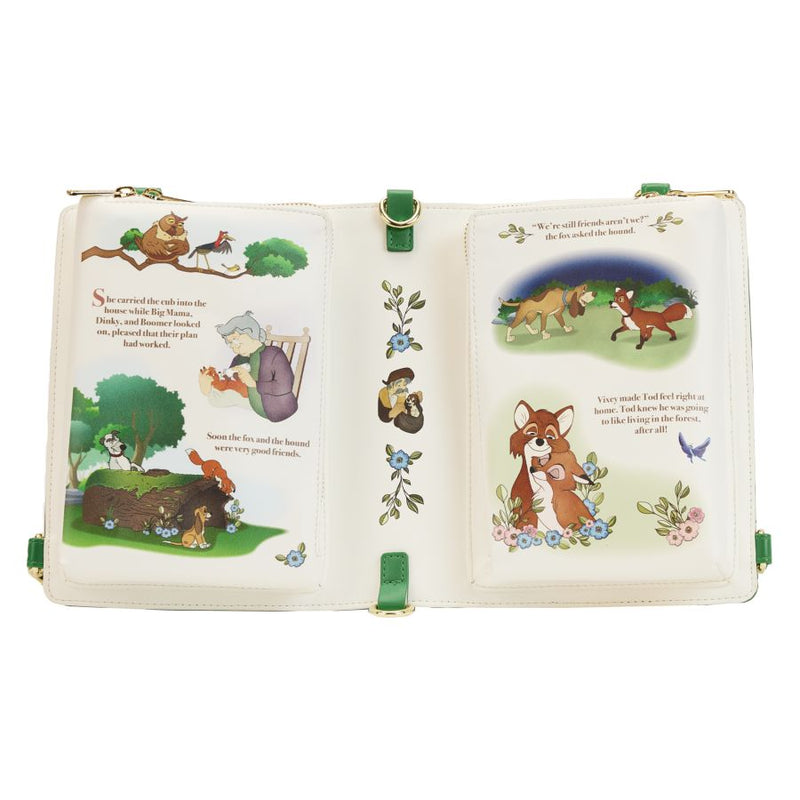 The Fox & the Hound - Classic Book Convertible Crossbody Bag