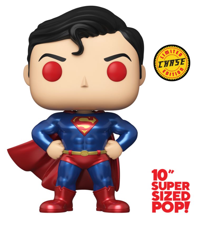 Superman - Superman (with chase) 10" Pop! Vinyl [RS]