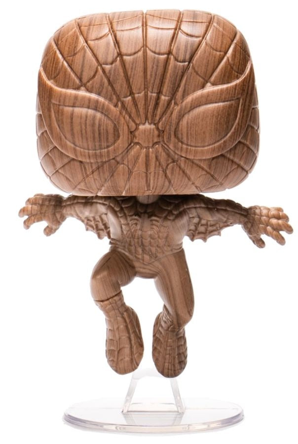 Spider-Man - Spider-Man Wood Deco US Exclusive Pop! Vinyl [RS]