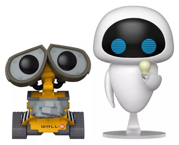 Wall-E - Cooler Wall-E & Bulb Eve US Exclusive Pop! Vinyl 2-Pack [RS]