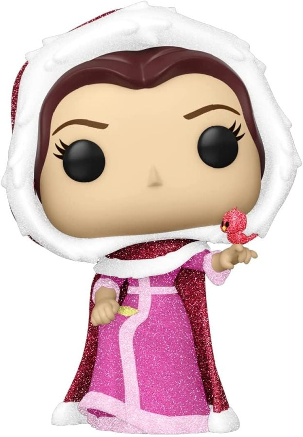 Beauty and the Beast - Belle Winter Diamond Glitter US Exclusive Pop! Vinyl [RS]