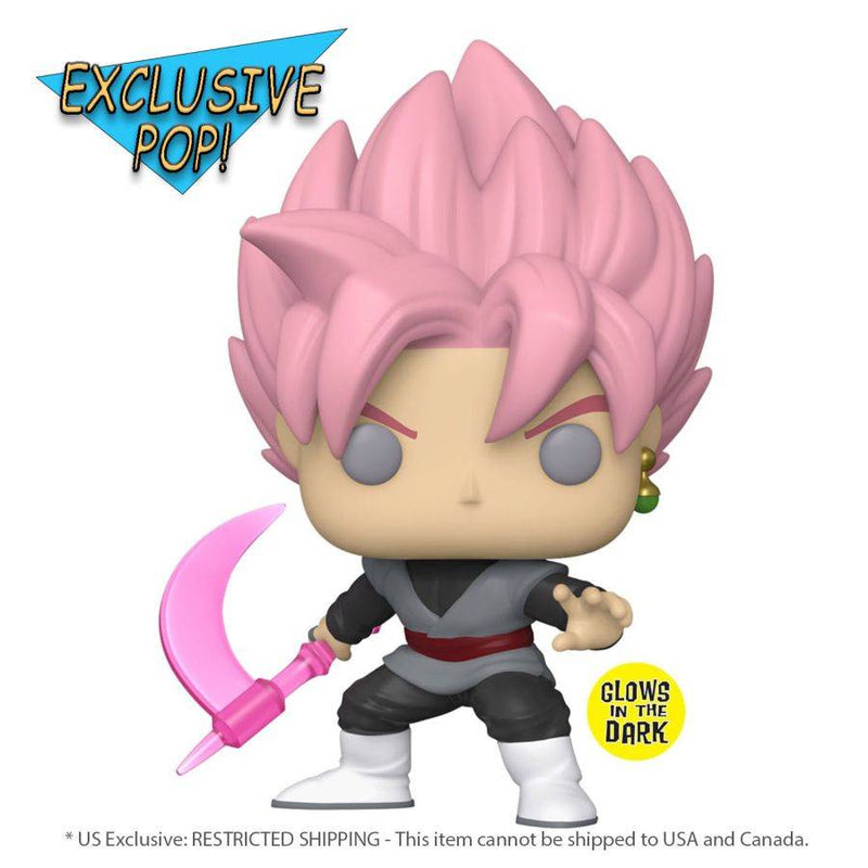 Dragon Ball Super - Rose Goku Black with Scythe Glow Pop! Vinyl [RS]