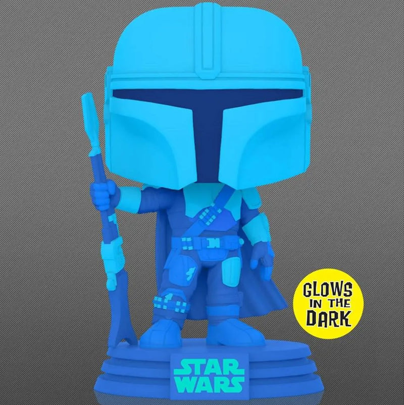 Star Wars: The Mandalorian - Mandalorian Hologram Glow Pop! Vinyl [RS]