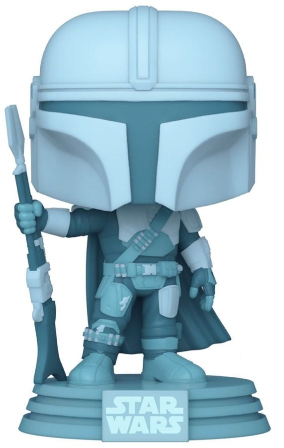 Star Wars: The Mandalorian - Mandalorian Hologram Glow Pop! Vinyl [RS]