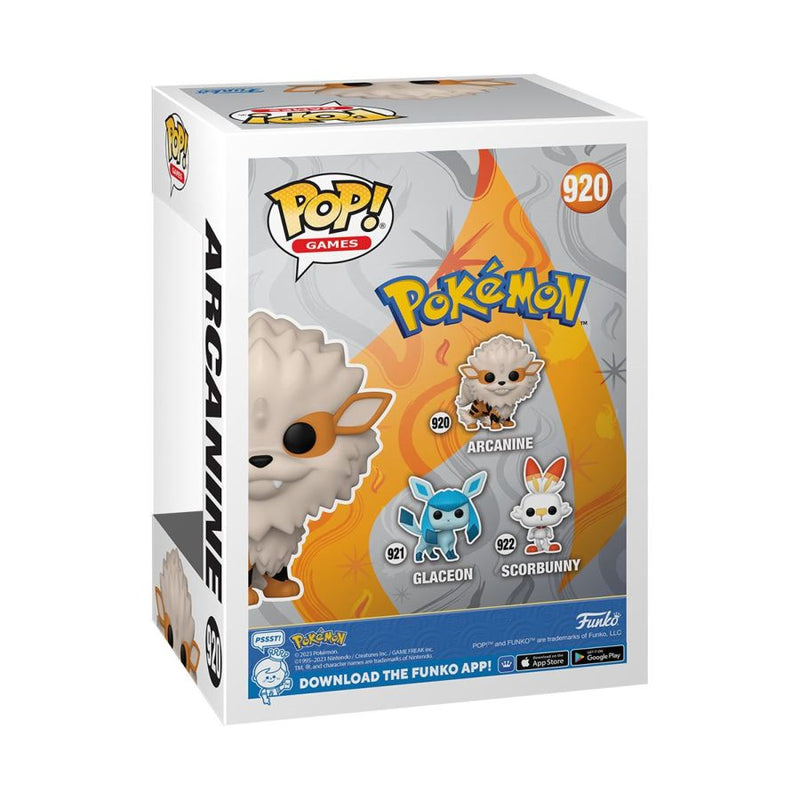 Pokemon - Arcanine Pop! Vinyl [RS]