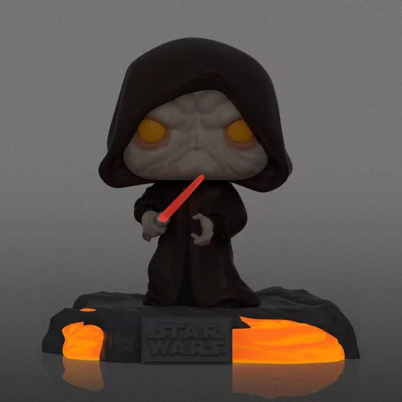 Star Wars - Red Saber Series: Darth Sidious Glow Pop! Deluxe [RS]