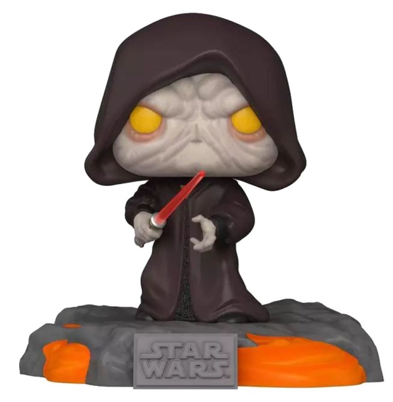 Star Wars - Red Saber Series: Darth Sidious Glow Pop! Deluxe [RS]