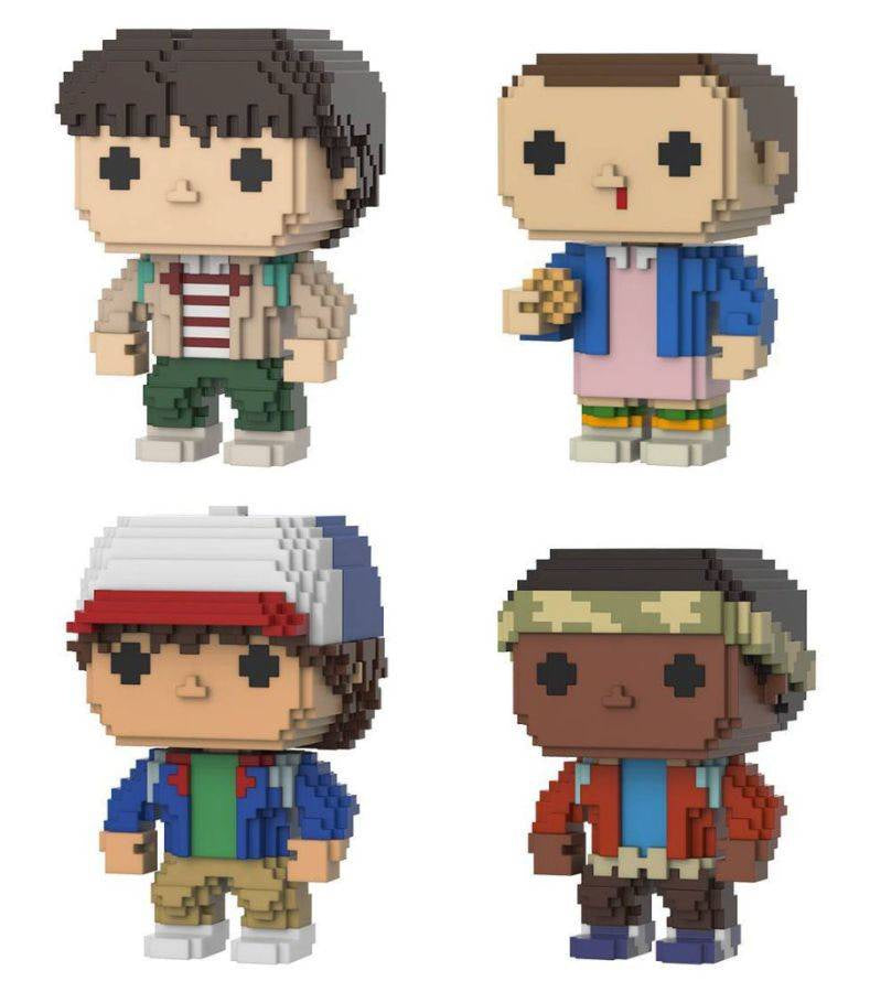 Stranger Things - 8-Bit Kids Pop! 4-Pack [RS]