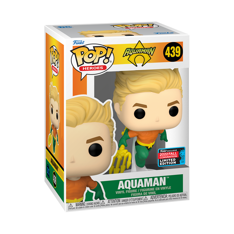 DC Comics - Aquaman Classic Comic Pop! Vinyl NYCC 2022 [RS]