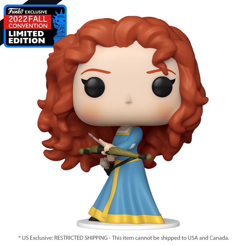 Brave - Merida with Bow and Arrow Pop! Vinyl NYCC 2022 [RS]