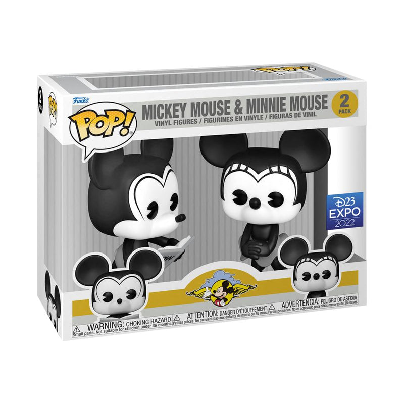 Disney - Mickey & Minnie D23 Pop! Vinyl 2-Pack