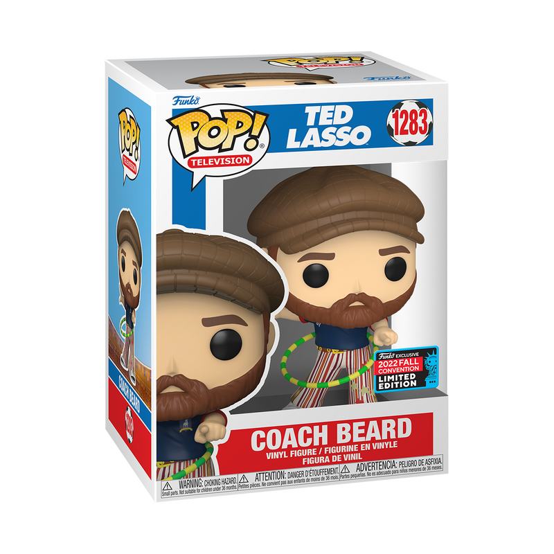 Ted Lasso - Coach Beard with Goldy Pants Pop! Vinyl NYCC 2022 [RS]