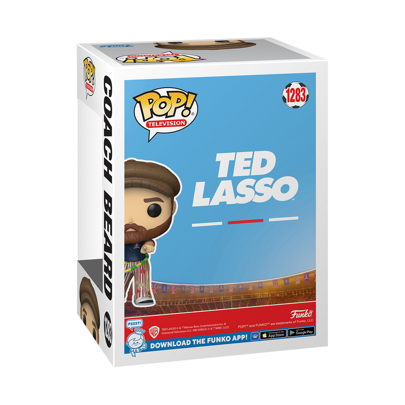 Ted Lasso - Coach Beard with Goldy Pants Pop! Vinyl NYCC 2022 [RS]