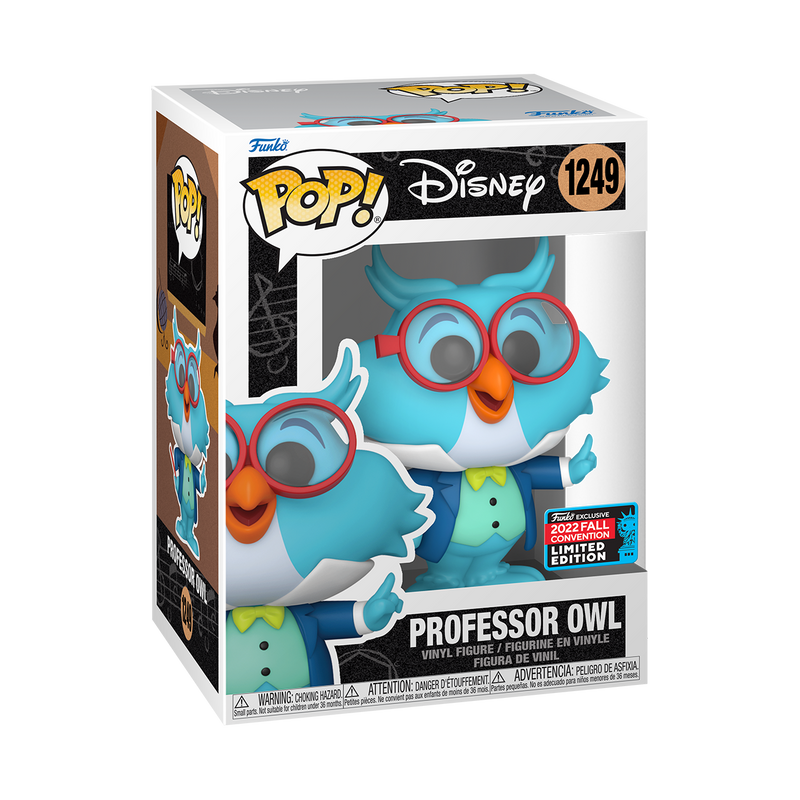 Disney - Professor Owl Pop! Vinyl NYCC 2022 [RS]