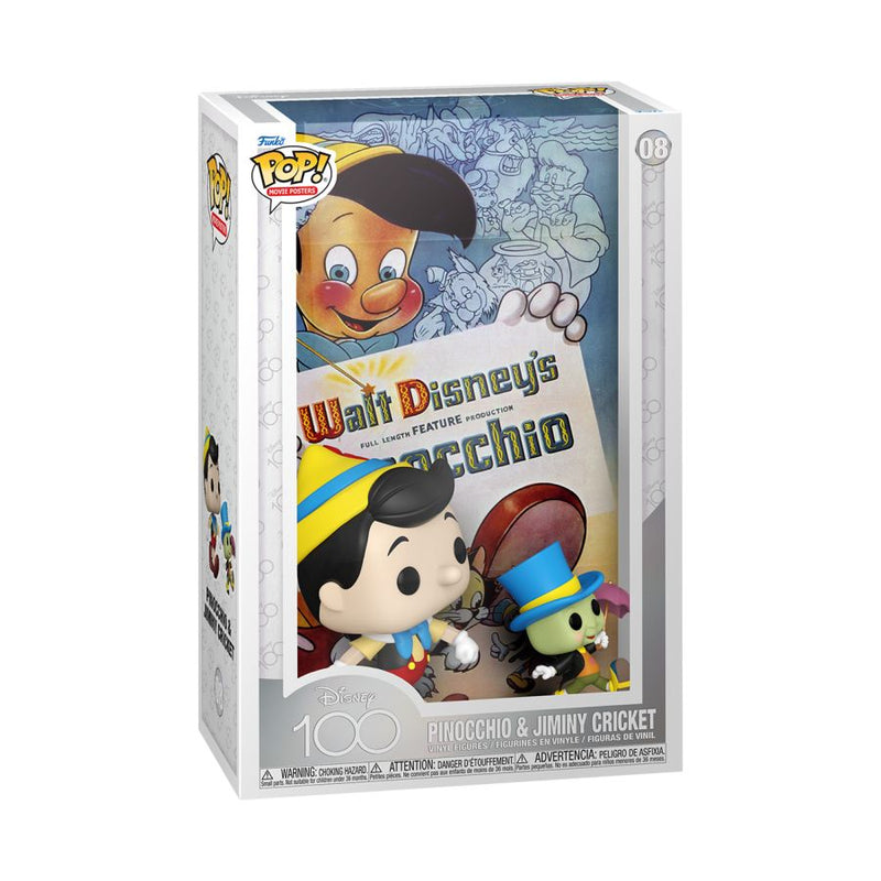 Pinocchio (1940) - Pinocchio & Jiminy Cricket Pop! Poster