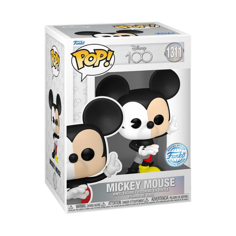 Disney 100th Anniversary - Mickey Mouse (Split Colour) Pop! Vinyl [RS]