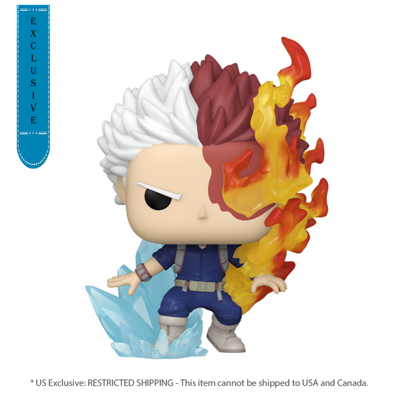 My Hero Academia - Shoto Todoroki US Exclusive Glow Pop! Vinyl [RS]