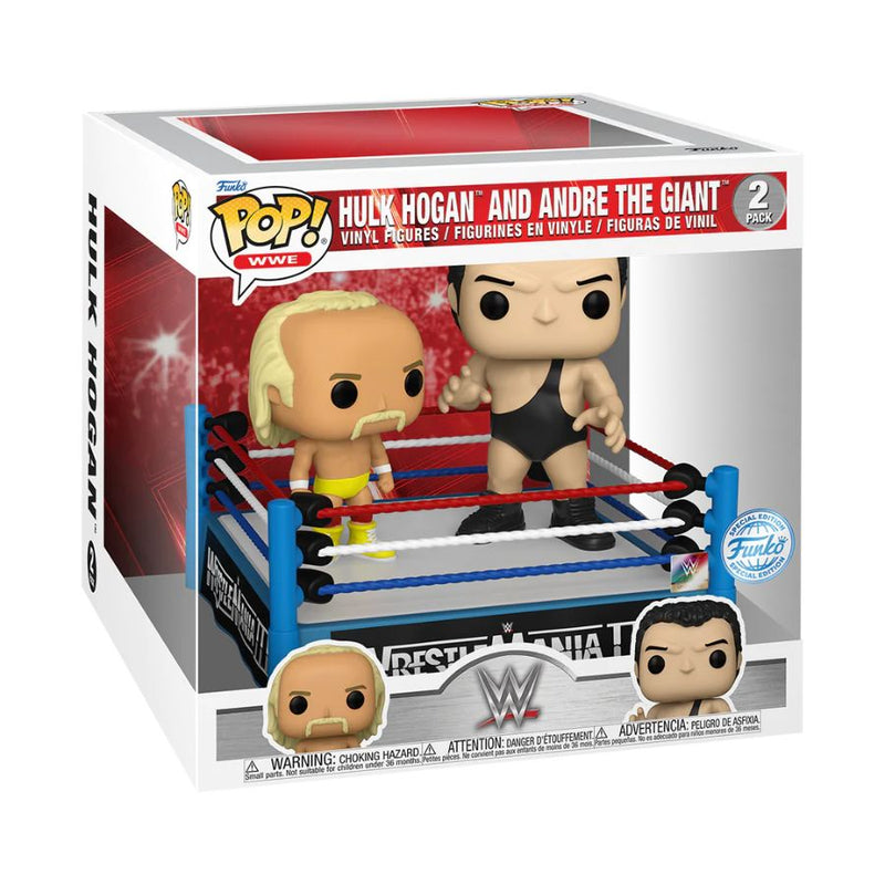 WWE- Hulk Hogan vs Andre the Giant Pop! Moment [RS]