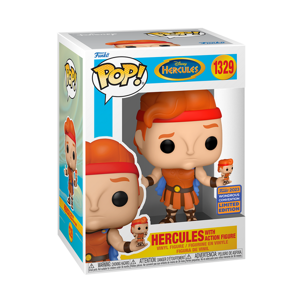 Hercules - Hercules with action figure Pop! Vinyl WC23