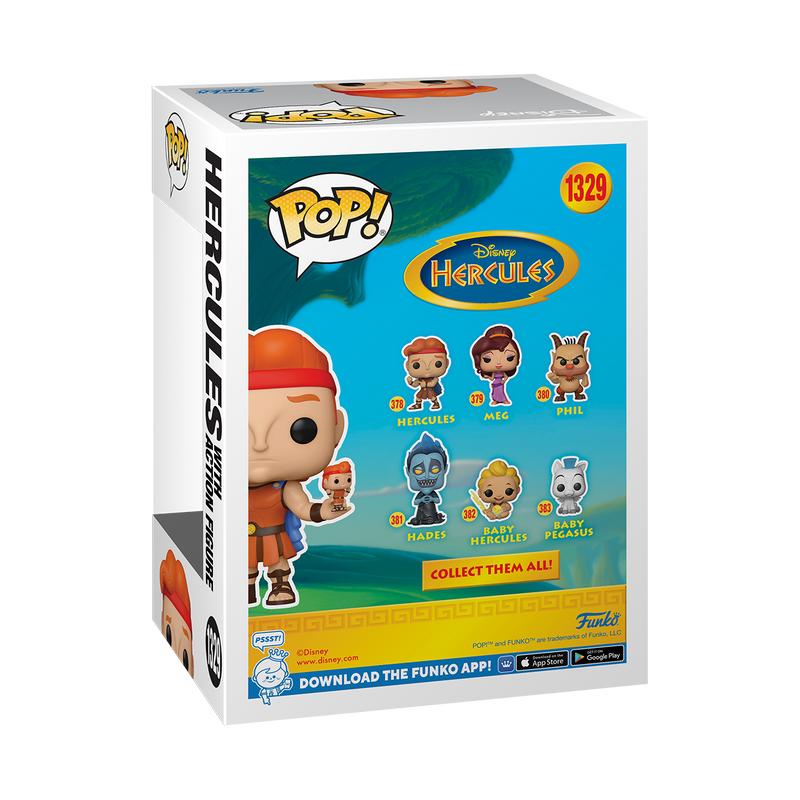 Hercules - Hercules with action figure Pop! Vinyl WC23