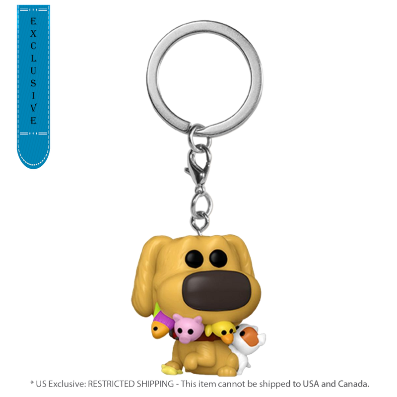 Up - Dug with Toys Pop! Keychain [RS]