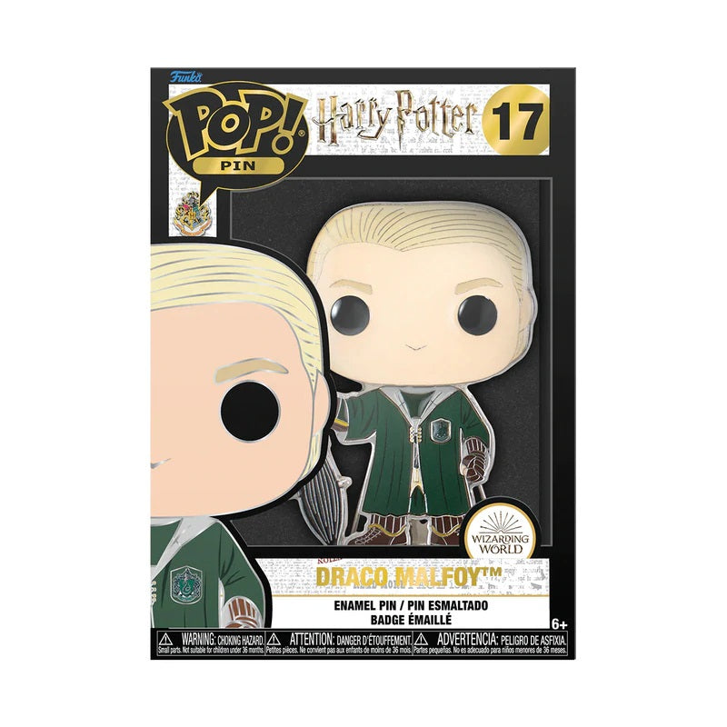 Harry Potter - Draco Malfoy 4" Pop! Enamel Pin