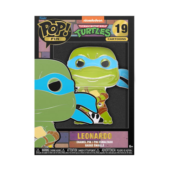 Teenage Mutant Ninja Turtles - Leonardo 4" Pop! Enamel Pin