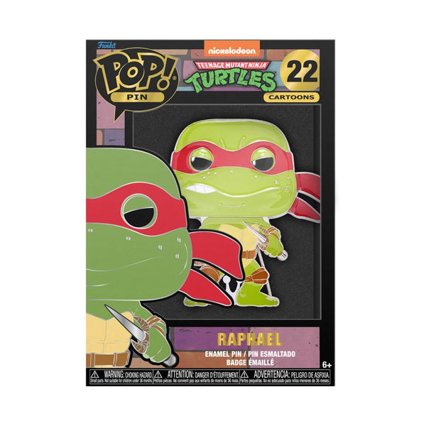 Teenage Mutant Ninja Turtles - Raphael 4" Pop! Enamel Pin