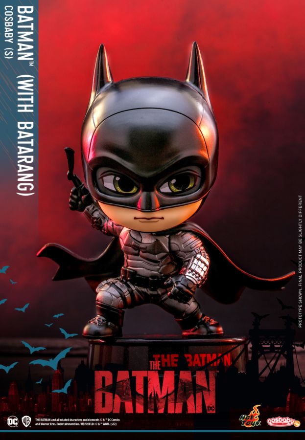 The Batman - Batman with Batarang Cosbaby