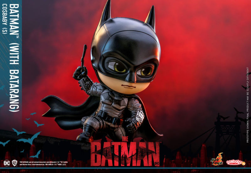 The Batman - Batman with Batarang Cosbaby