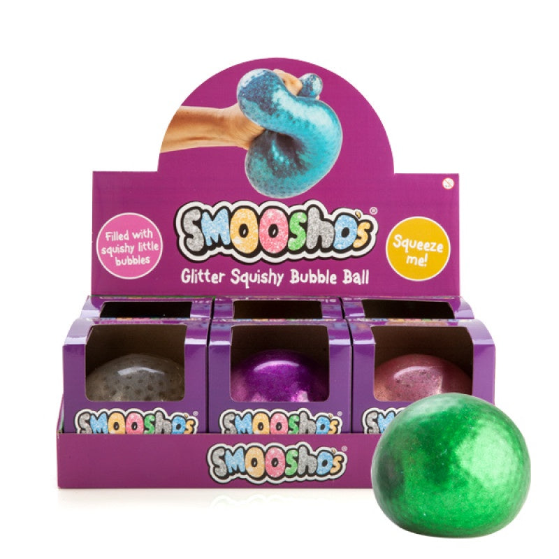 Smoosho's Jumbo Glitter Squishy Bubble Ball