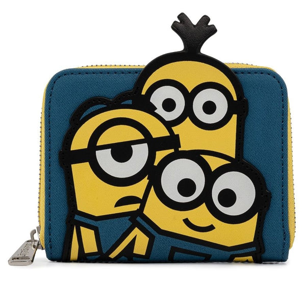 Minions - Triple Minion Bello Zip Purse