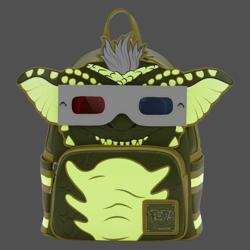 Gremlins - Gremlins Stripe Glow Cosplay Mini Backpack with 3D Glasses