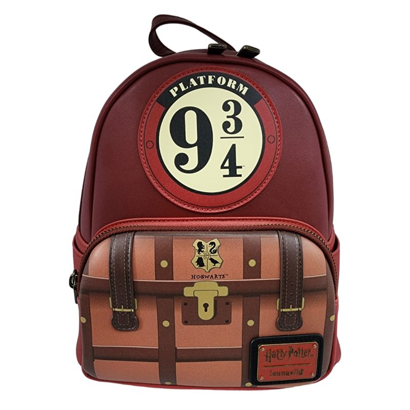 Loungefly Harry Potter Hogwarts Crest Varsity Jacket Mini Backpack