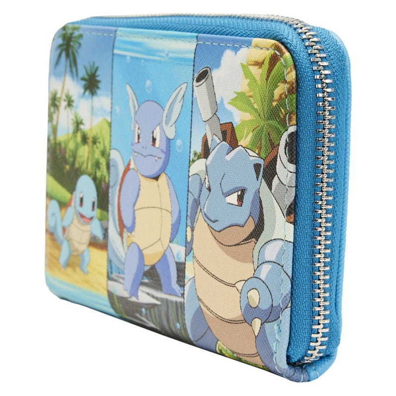 Pokemon - Squirtle Evolution Zip Around Wallet Purse