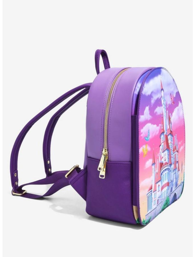 Beauty and the Beast - Castle Snap Flap Mini Backpack