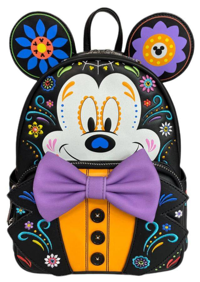 Disney - Mickey Mouse Sugar Skull Mini Backpack