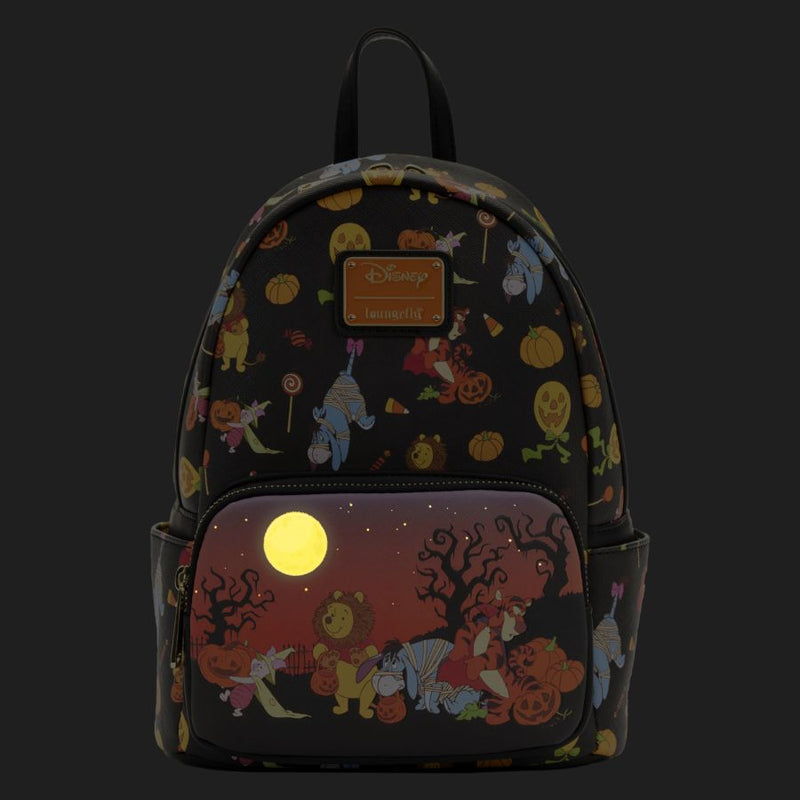 Winnie the Pooh - Halloween Group Glow Mini Backpack