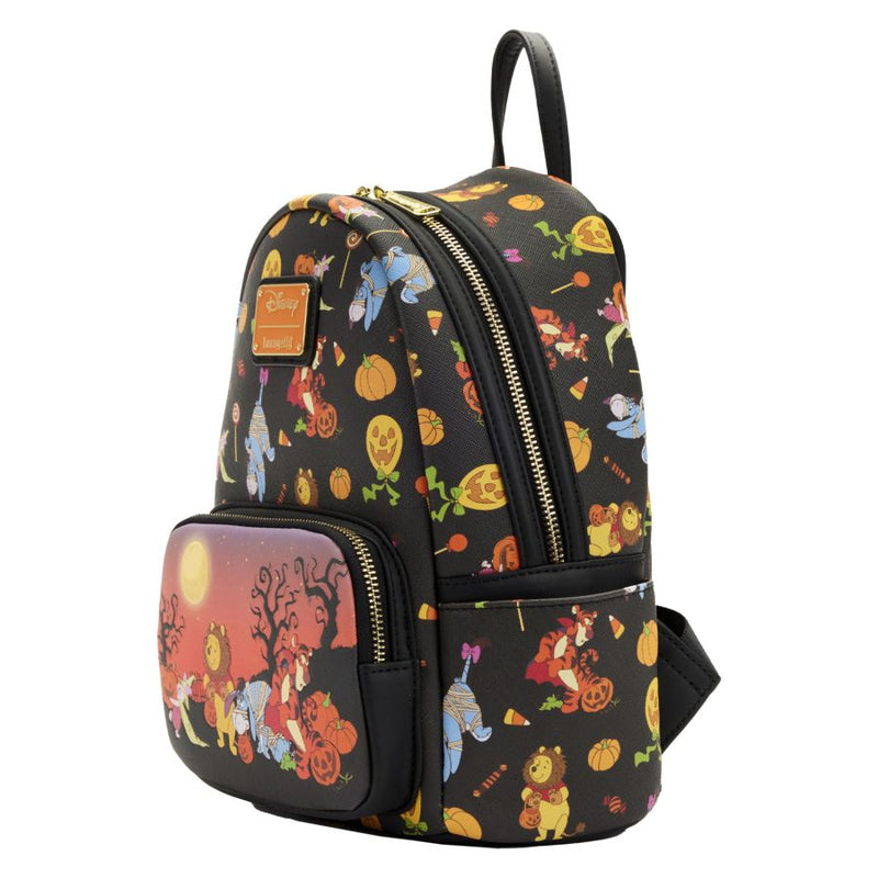 Winnie the Pooh - Halloween Group Glow Mini Backpack