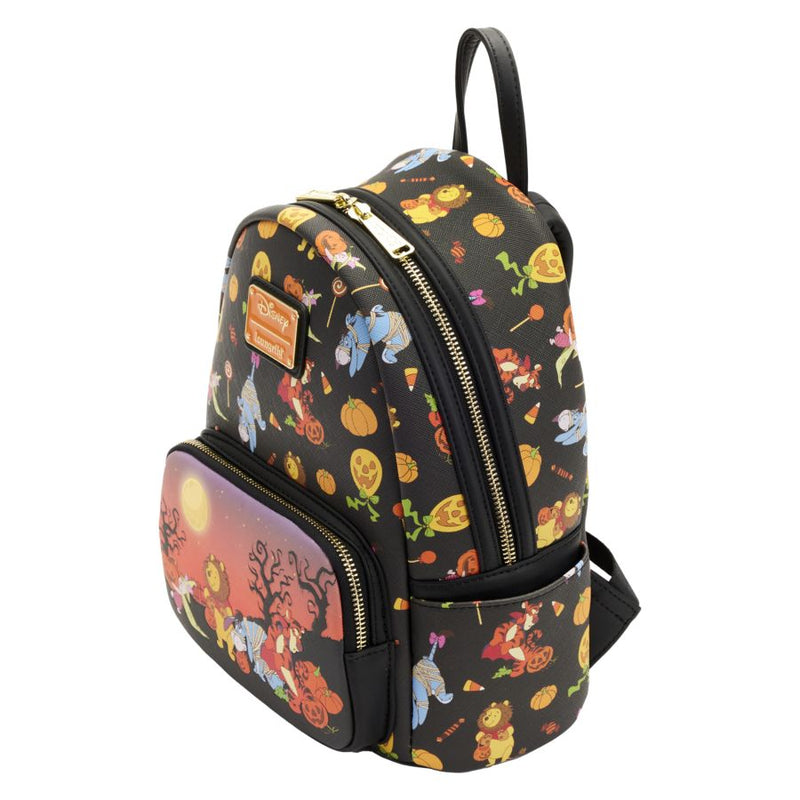 Winnie the Pooh - Halloween Group Glow Mini Backpack