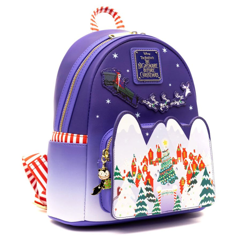 Nightmare Before Christmas - Santa Jack in Christmas Town Mini Backpack